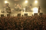 6月27日に東京・SHIBUYA-AXで行われた「ORANGE RANGE SHOWCASE LIVE at SHIBUYA-AX ～New Album『spark』視聴会～」の様子。