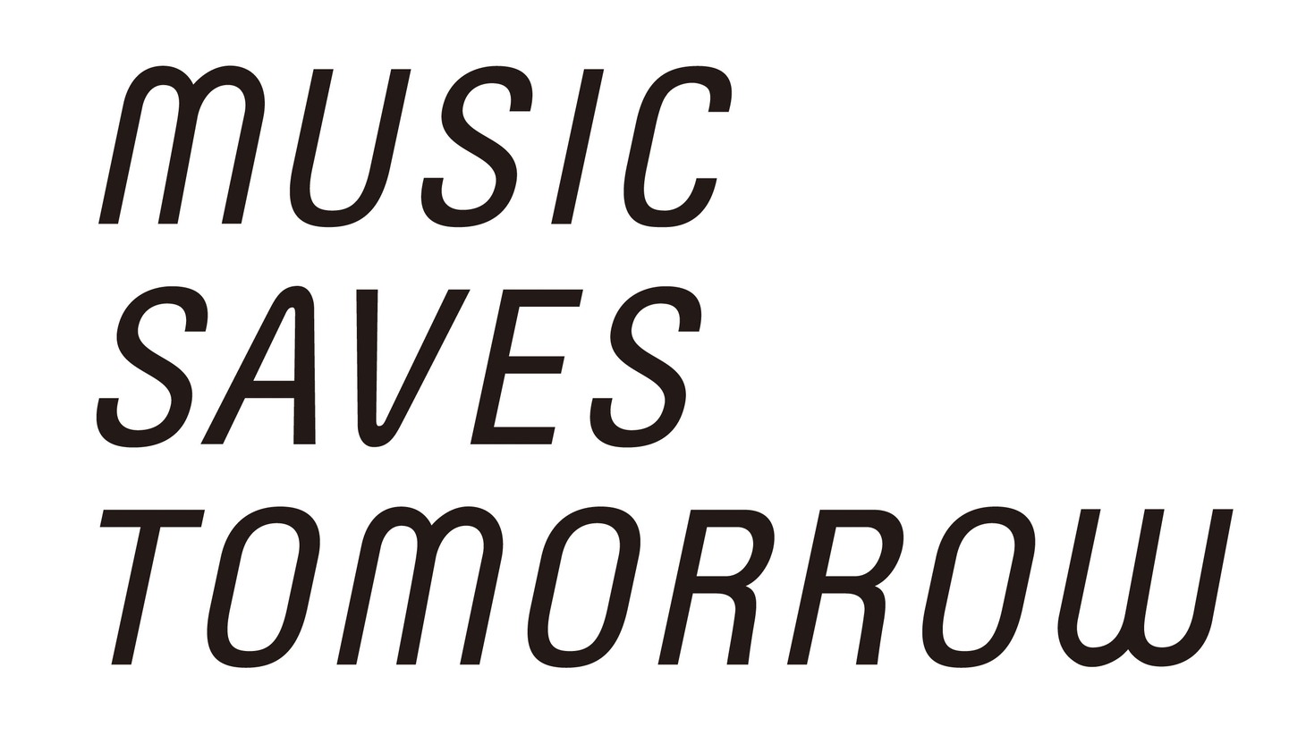 「MUSIC SAVES TOMORROW SPECIAL」ロゴ