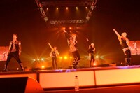 「JAPAN ARENA TOUR SHINee WORLD 2013～Boys Meet U」さいたまスーパアリーナ公演の様子。