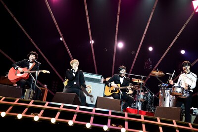 THE BAWDIES（撮影：橋本塁）