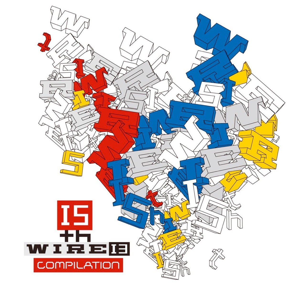 「WIRE13」コンピレーションアルバム「WIRE13 -15th ANNIVERSARY SPECIAL-」ジャケット