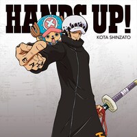 新里宏太「HANDS UP!」チョッパー＆ロー盤ジャケット