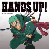 新里宏太「HANDS UP!」ゾロ盤ジャケット