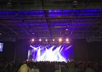 「Japan Expo 2013」でのでんぱ組.incのライブの様子。