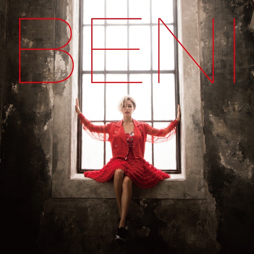 BENI「Red」初回限定盤ジャケット