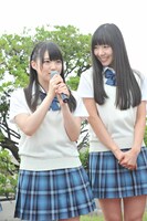 木本花音と須田亜香里。 (c)AKS