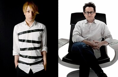 中田ヤスタカ（写真左）とJ.J.エイブラムス（右）。