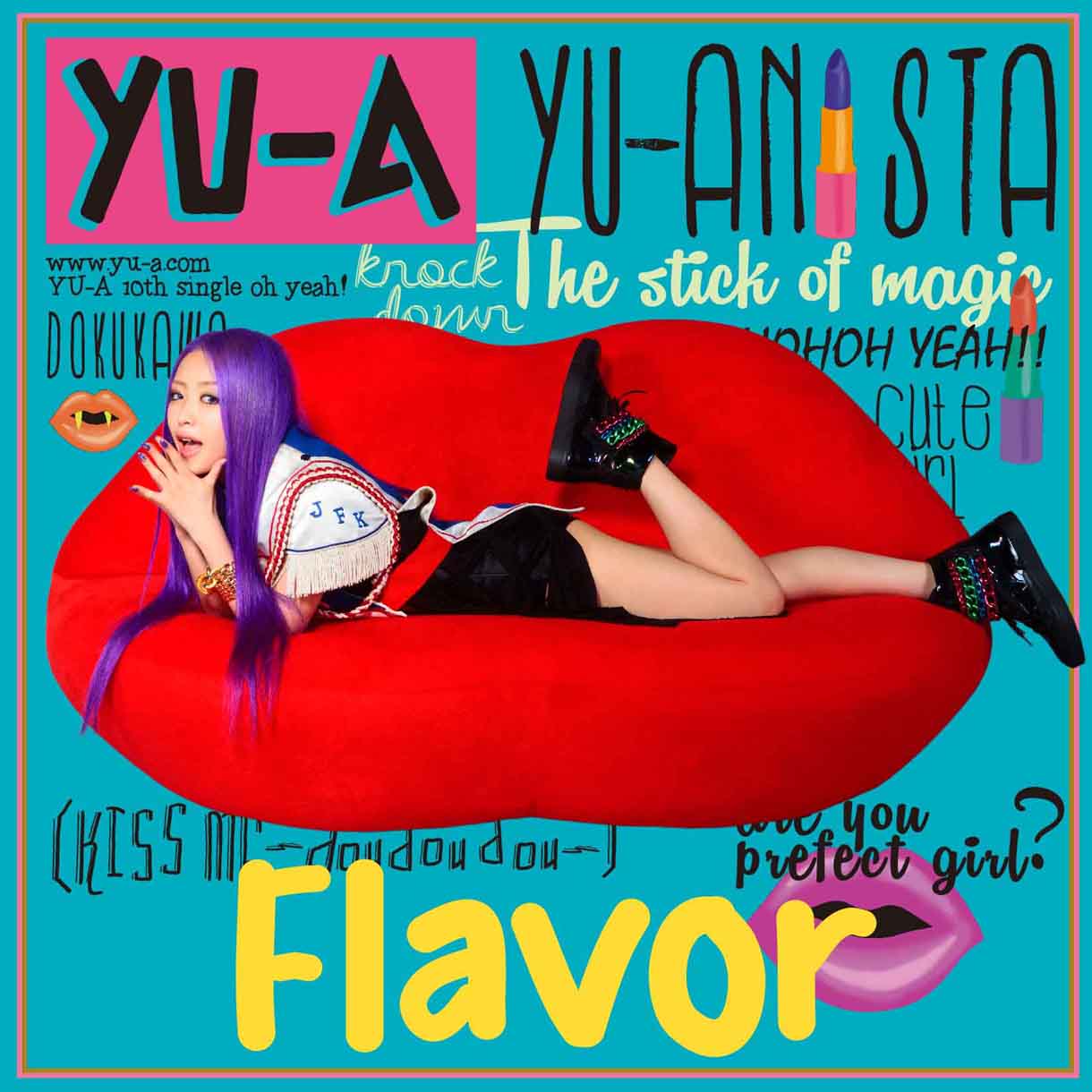 YU-A「Flavor」通常盤ジャケット