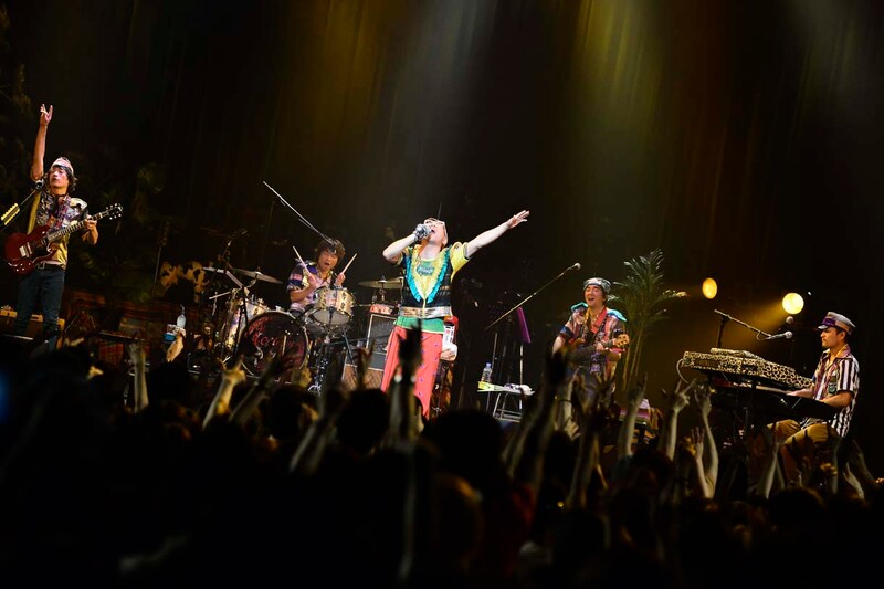 「ハナレグミ・So many tears のどこまでいくの180分」の模様。