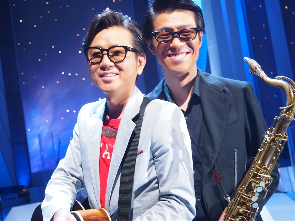 藤井フミヤ×藤井尚之「青春」収録時のオフショット。 - Mフェアにまゆ