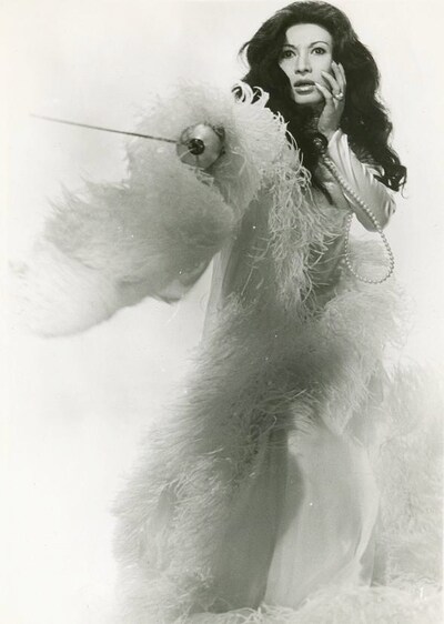 映画「黒蜥蜴」出演時の美輪明宏（公開当時は丸山明宏）。 (c)1968 松竹株式会社