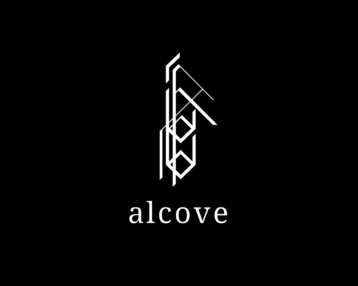 「acid android in an alcove」ロゴ