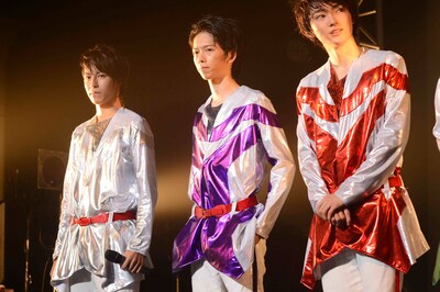 左からタカシ、リョウガ、ユーキ。