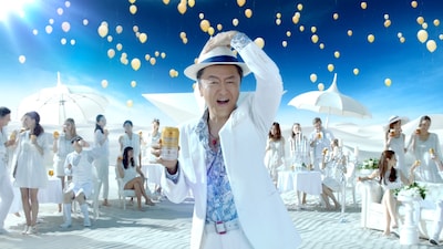 サッポロビール「サッポロ プレミアムアルコールフリー」新CMのワンシーン。