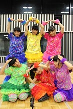 「チームしゃちほこのオールナイトニッポンR」収録を終えたチームしゃちほこの6人。