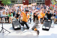 7月7日に行われたトミタ栞CDデビュー記念フリーイベントの模様。