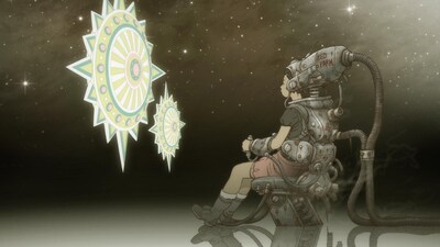 赤い公園「交信」ビデオクリップのひとコマ。