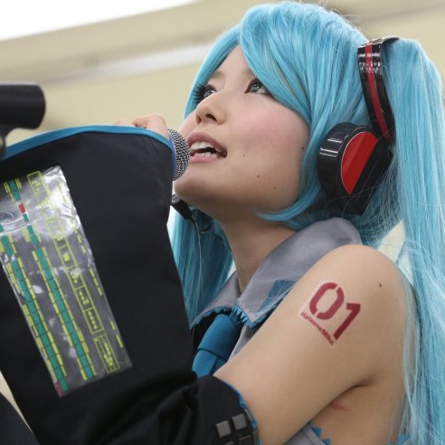 初音階段