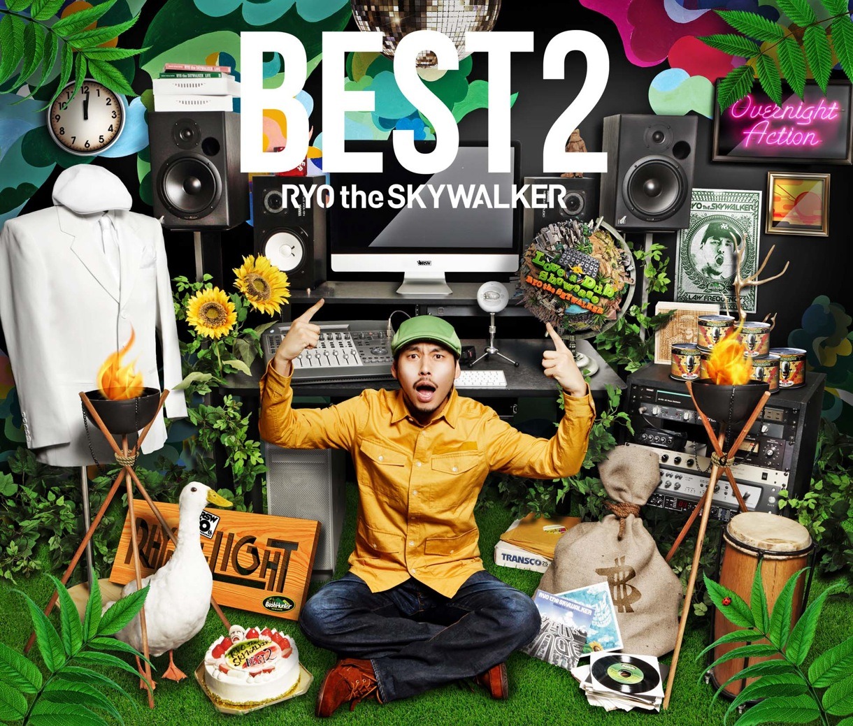RYO the SKYWALKER「BEST2」2CD+DVDジャケット
