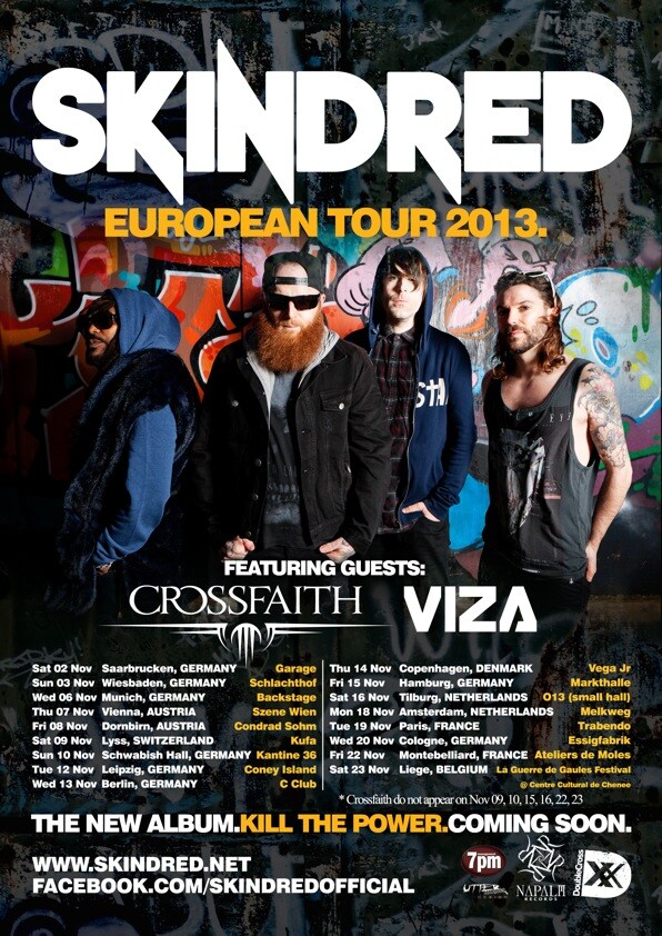 「APOCALYZE WORLD TOUR 2013 : EUROPE」フライヤー