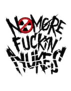 「NO MORE FUCKIN' NUKES 2013」ロゴ