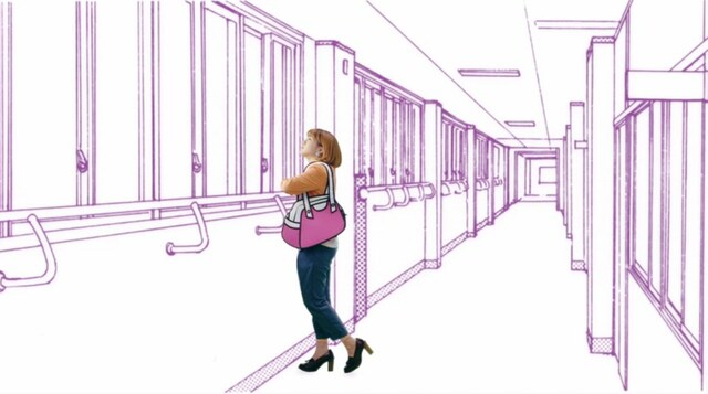 7!!「ReReハロ～終われそうにない夏～」ビデオクリップのワンシーン。  (ｃ)南塔子 / 集英社 別冊マーガレット