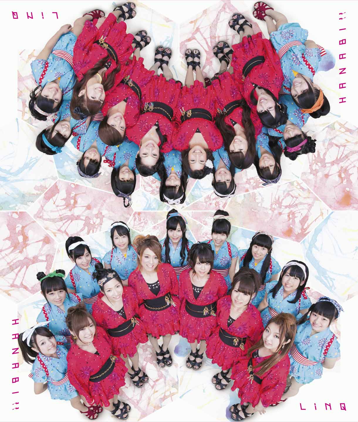 LinQ「HANABI!!」天神盤ジャケット
