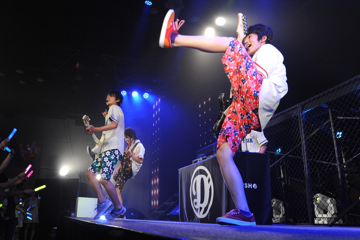 DISH//「『オールスラッシャー感謝祭』'13 夏 一回表」の様子。