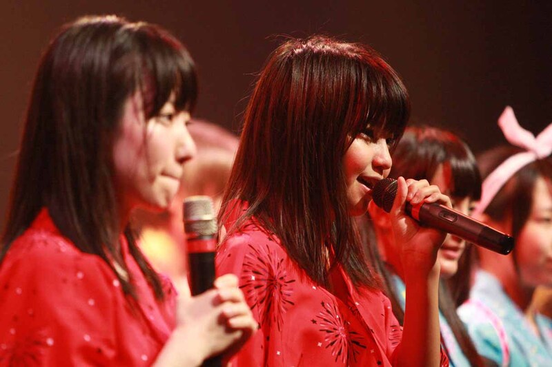 リーダーの天野なつから東京でのワンマンライブ開催が発表された。