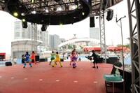 チームしゃちほこ「めざましライブ2013」リハーサルの様子。