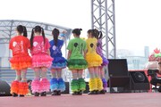 チームしゃちほこ「めざましライブ2013」リハーサルの様子。