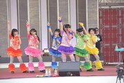 チームしゃちほこ「めざましライブ2013」リハーサルの様子。