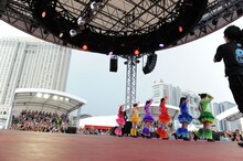 チームしゃちほこ「めざましライブ2013」の様子。