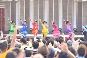 チームしゃちほこ「めざましライブ2013」の様子。