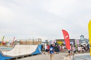 「湘南OPEN2013」会場の様子。