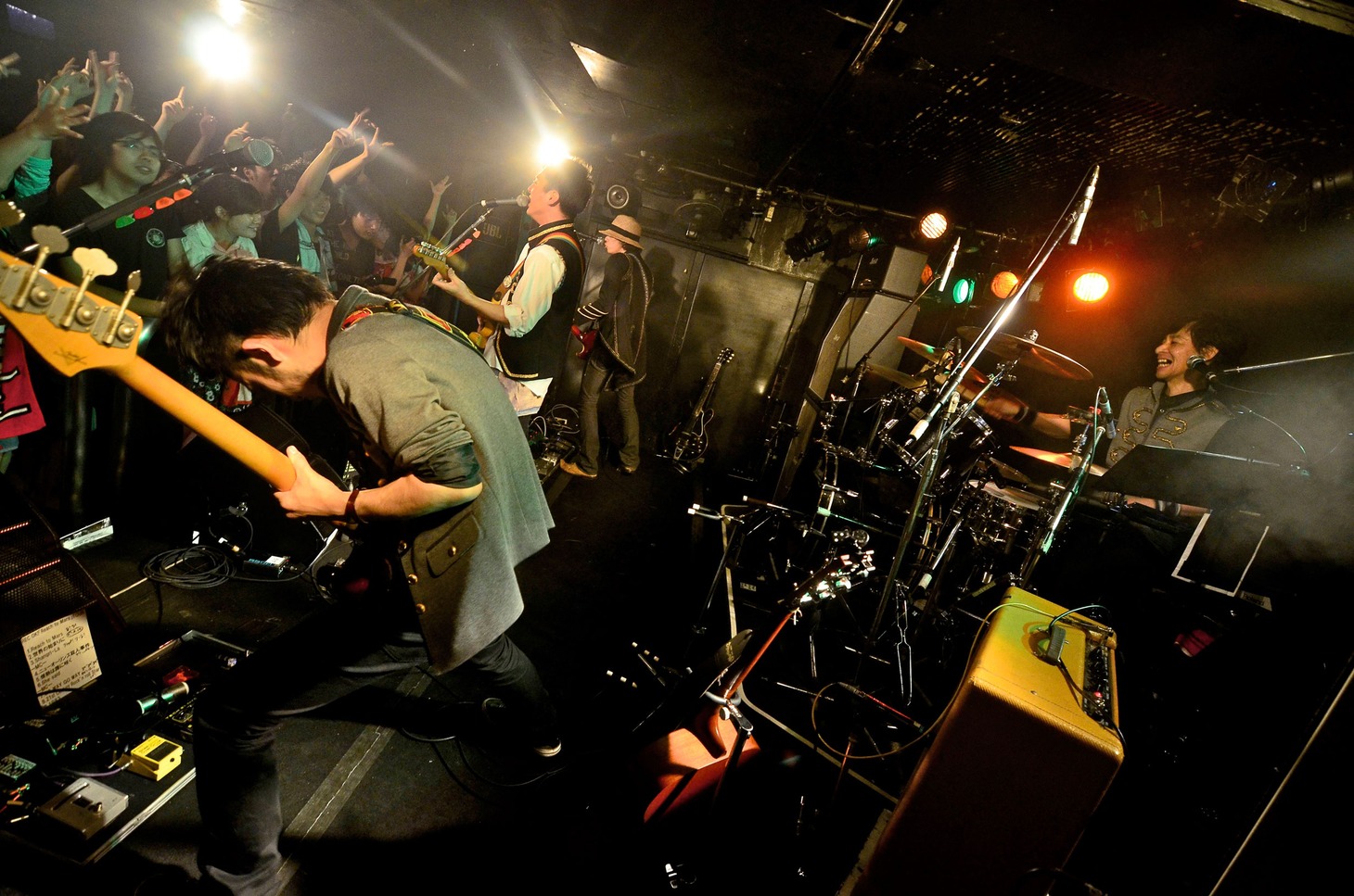 FoZZtone「REC OK!『Reach to Mars』TOUR」初日公演の模様。（Photo by Taku Fujii）