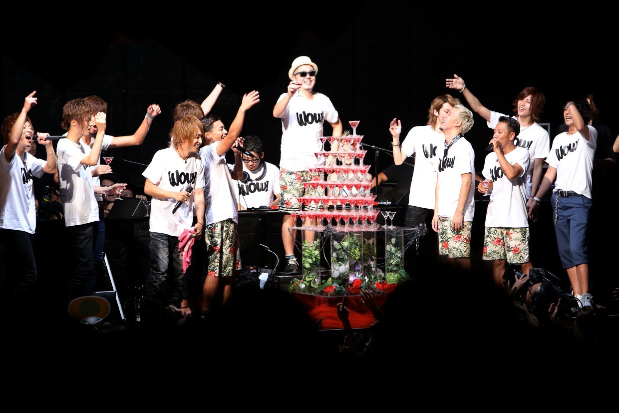 2013年7月15日に開催された「RIP SLYME presents 真夏のWOW」の様子。