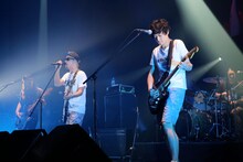 The Beatmossのライブの様子。