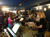 の子ソロライブの練習風景。