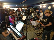 の子ソロライブの練習風景。