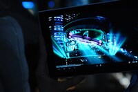 「HATSUNE MIKU AR STAGE」の様子。