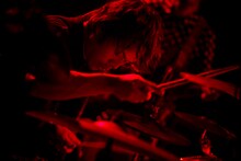 ピエール中野（Dr）（撮影：西槙太一）