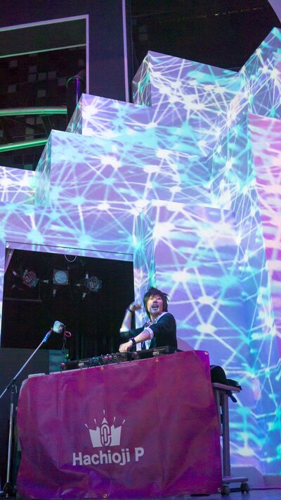 八王子P「ViViD WAVE」リリースイベントの様子。