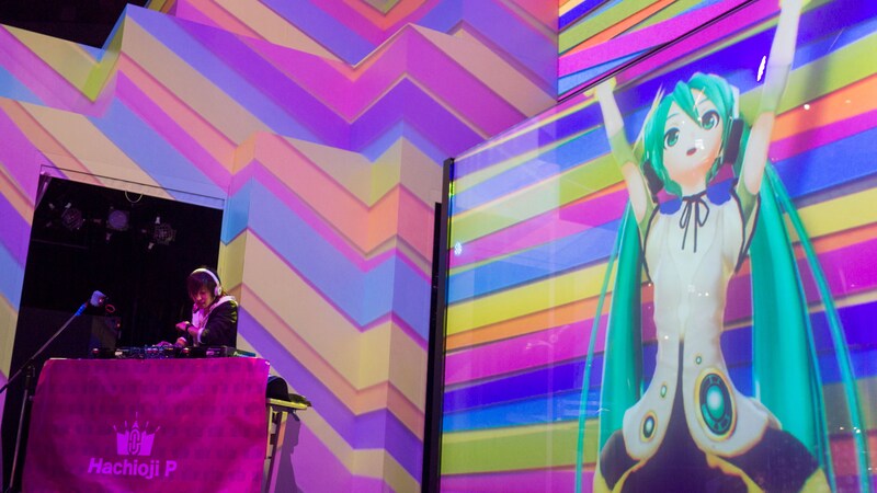 八王子P「ViViD WAVE」リリースイベントの様子。