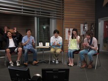 「いきものがかり生出演！ニューアルバム「I（アイ）」全曲解禁＆メンバー“生”解説！発売まであと1週間SP」の様子。