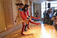 「圧倒的なスタイル」のラインダンス。