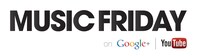 「MUSIC FRIDAY on Google+ | YouTube」ロゴ
