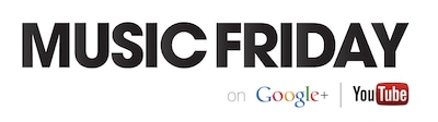 「MUSIC FRIDAY on Google+ | YouTube」ロゴ