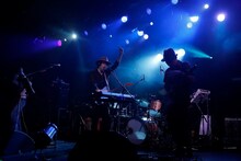 メレンゲ全国ツアー「Space Frontier Foundation Tour」LIQUIDROOM ebisu公演の様子。（撮影：上飯坂 一）