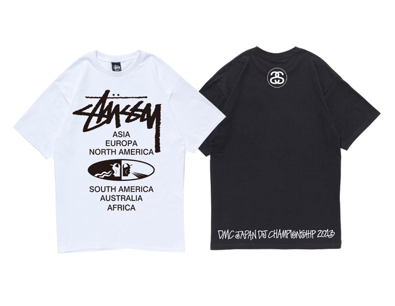 「STUSSY×DMC」Tシャツ